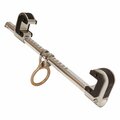 Falltech Single Ratchet Beam Anchor, For Use With 4 to 12 in W x 1 in THK Flanges, Aluminum Alloy Flange Bar/ 7531